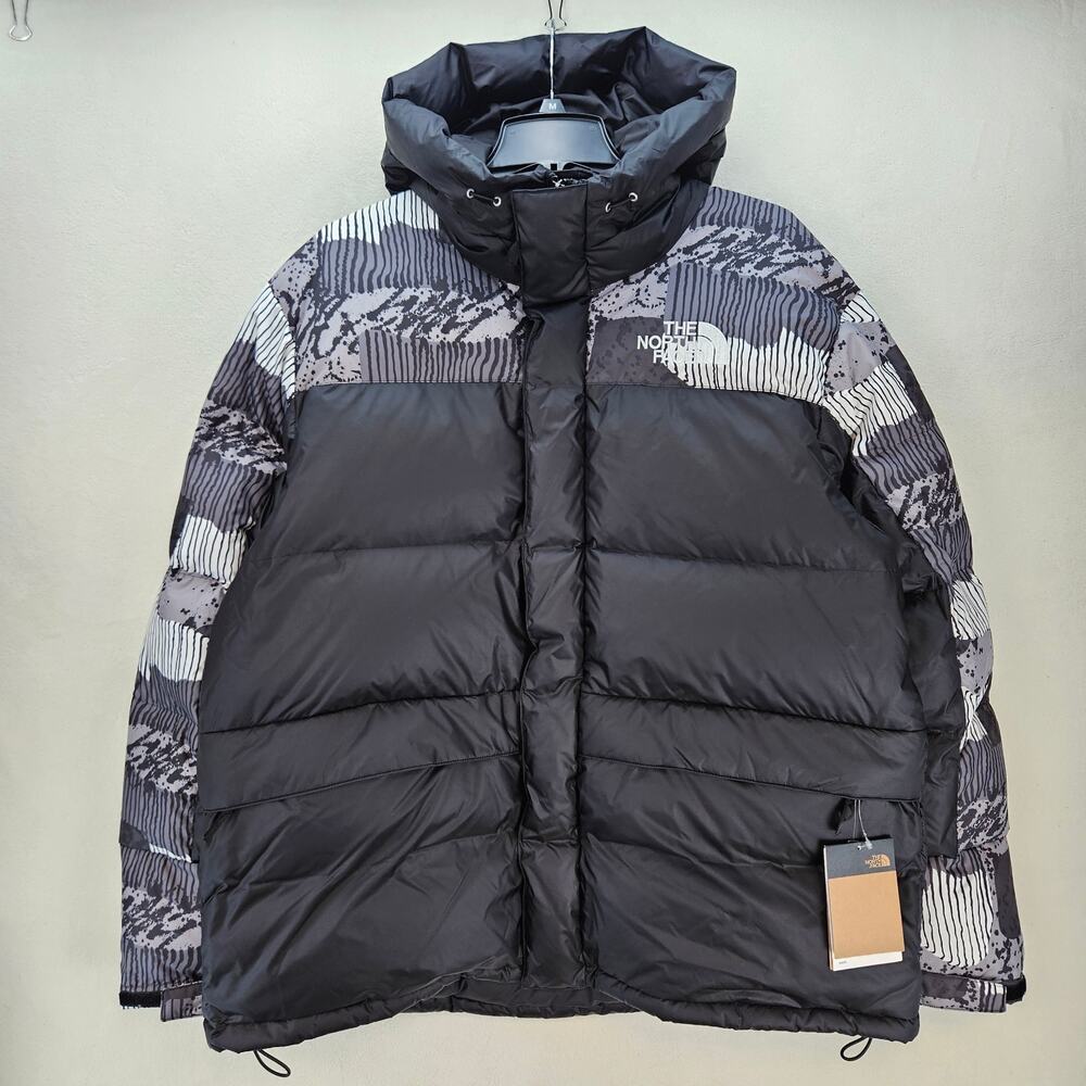 THE NORTH FACE MEN'S XXL HIMALAYAN DOWN PARKA JACKET NWT GRAY BLACK